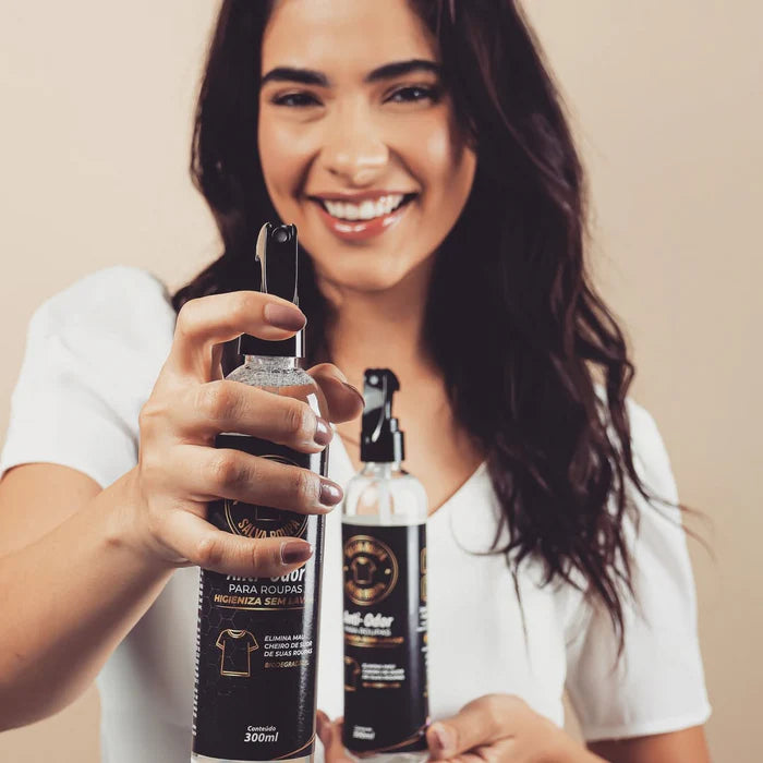 Spray Salva Roupa® Anti-Odor Pós-Lavagem – Roupas Sempre Frescas e cheirosas - 300ML